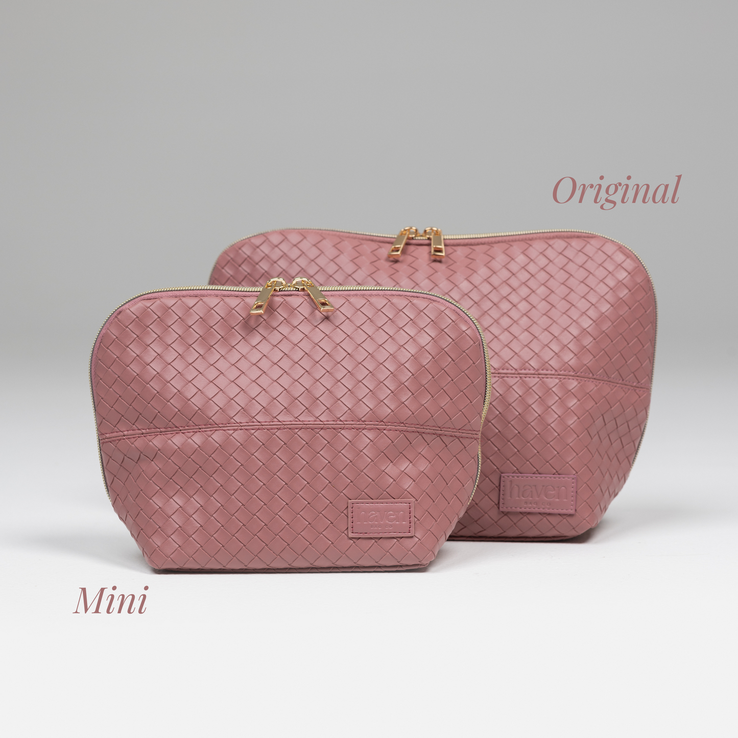 The Mini Beauty Bag in Berry