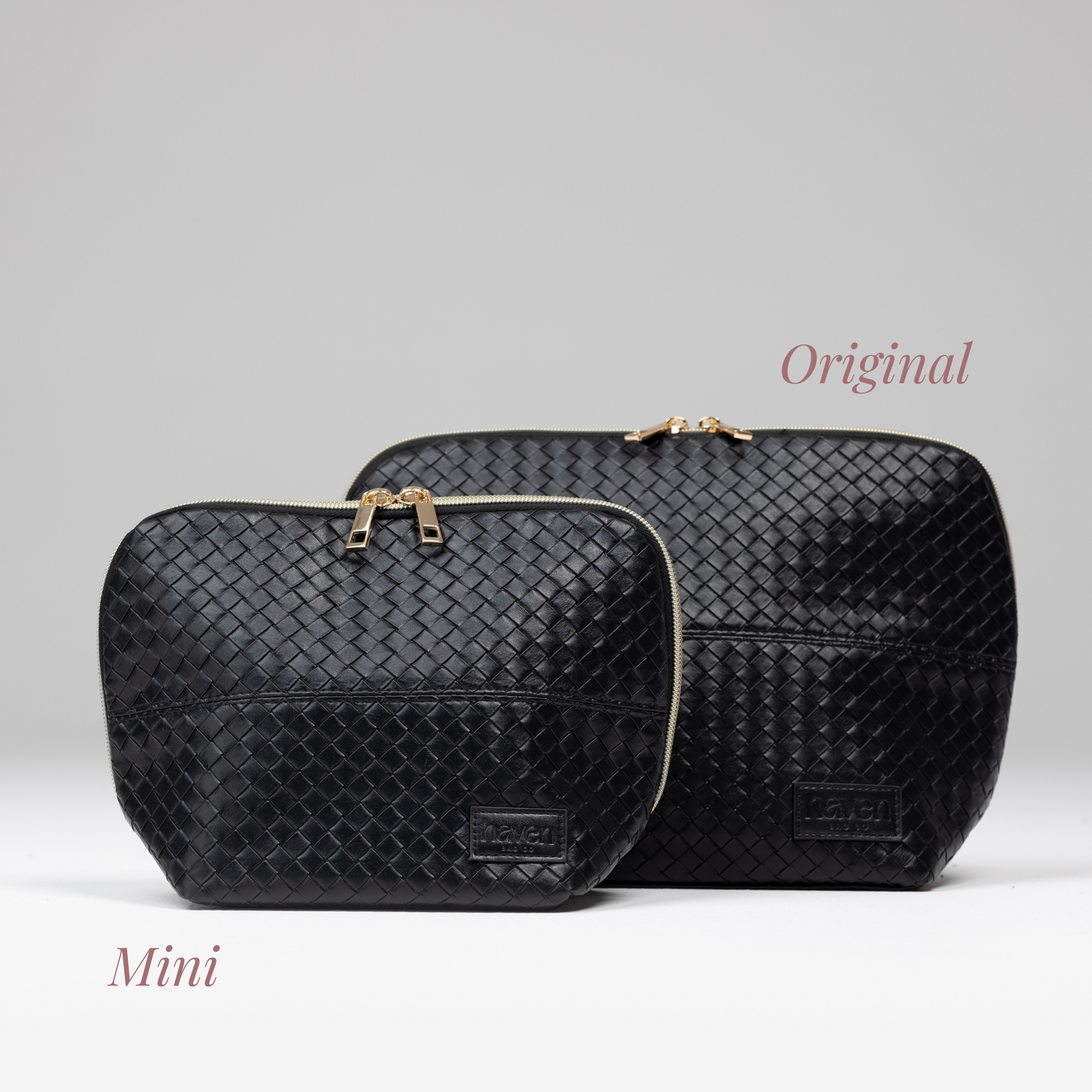 The Mini Beauty Bag in Midnight