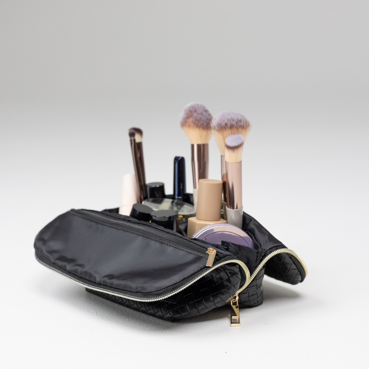 The Mini Beauty Bag in Midnight
