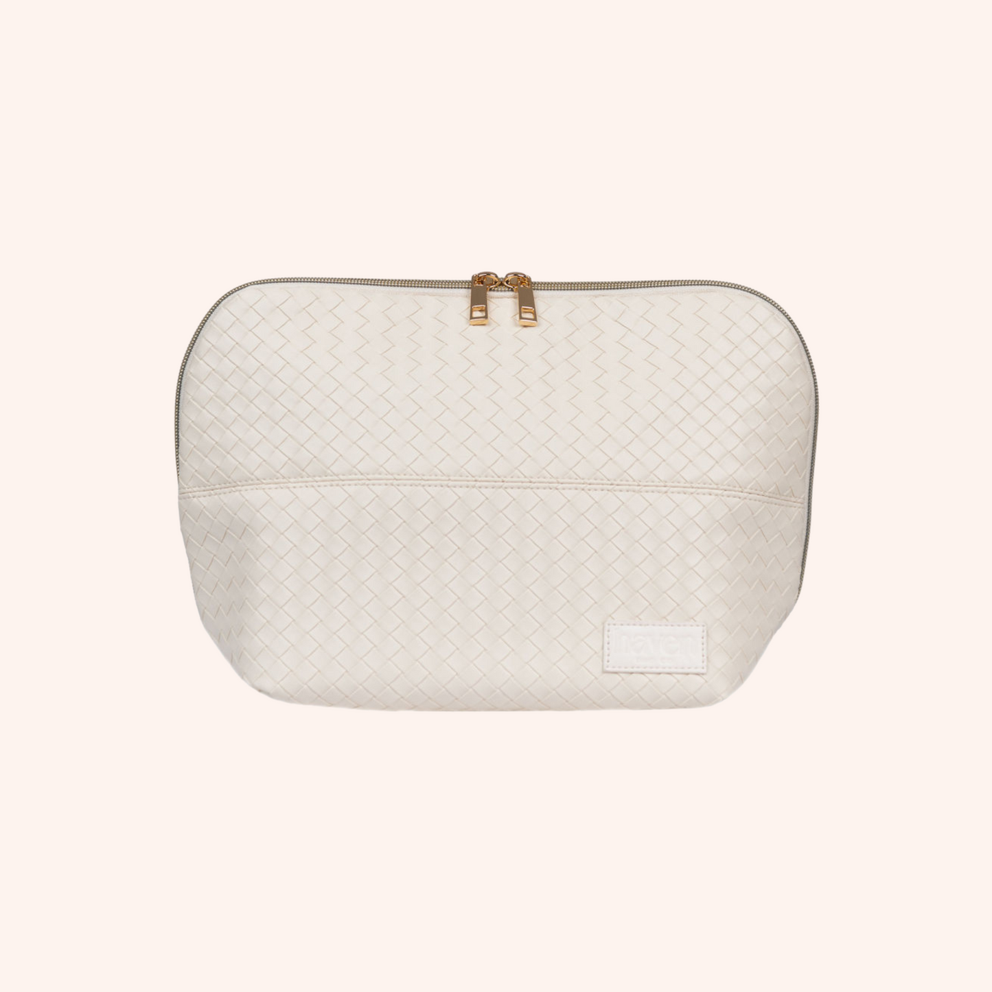 The Mini Beauty Bag in Ivory