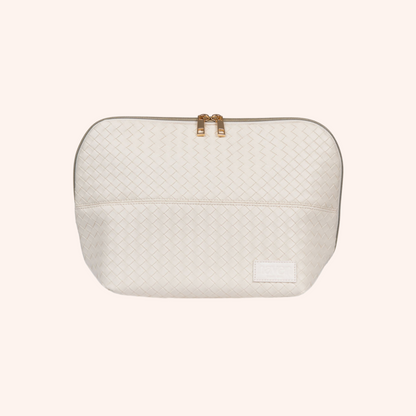 The Mini Beauty Bag in Ivory