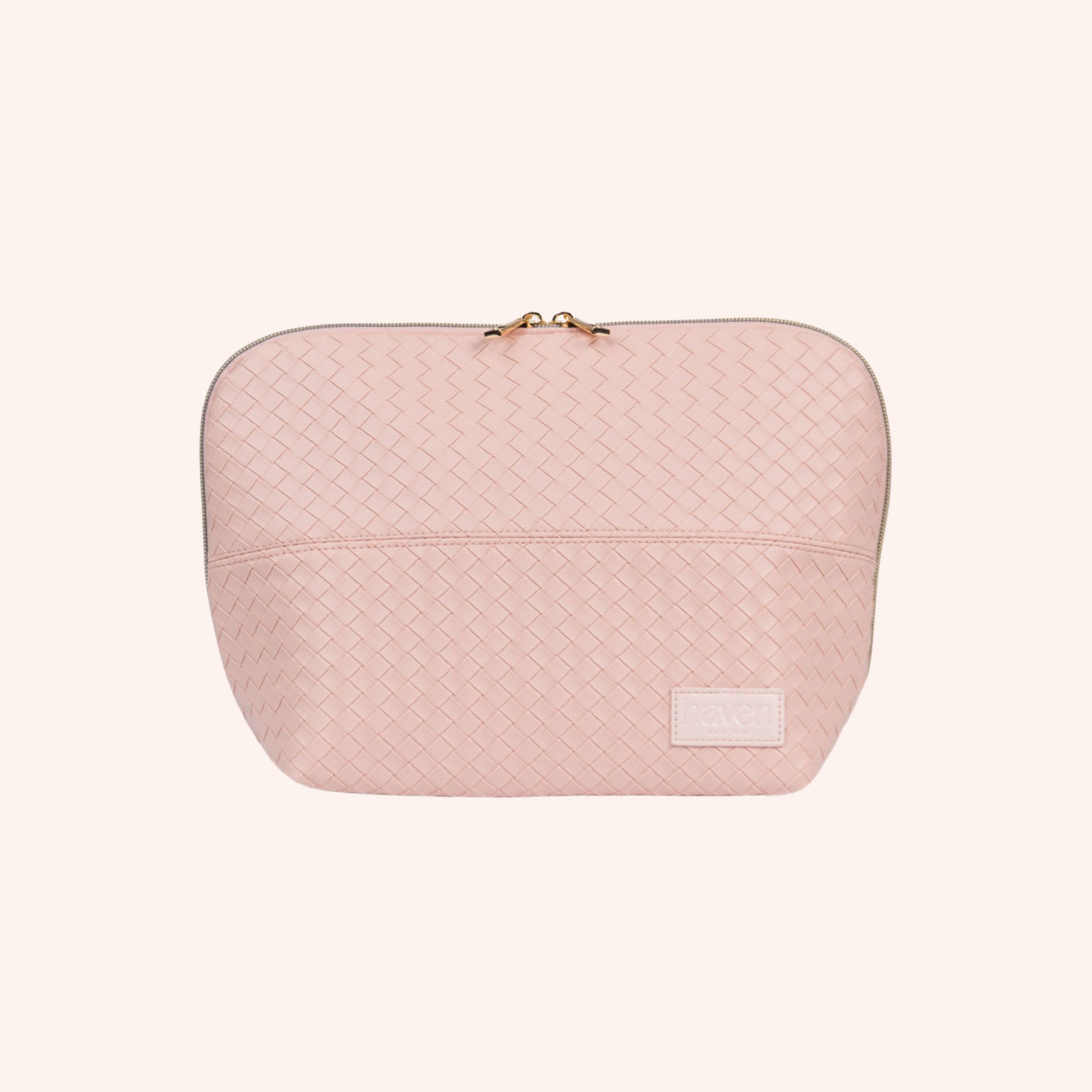 The Mini Beauty Bag in Petal – Haven Bag Co
