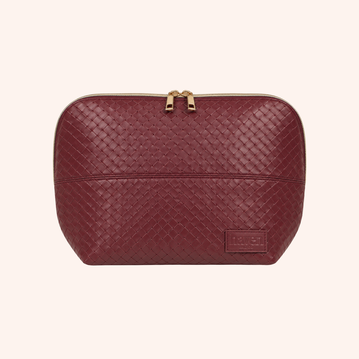 The Mini Beauty Bag in Plum