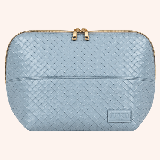 The Beauty Bag in Sky Blue
