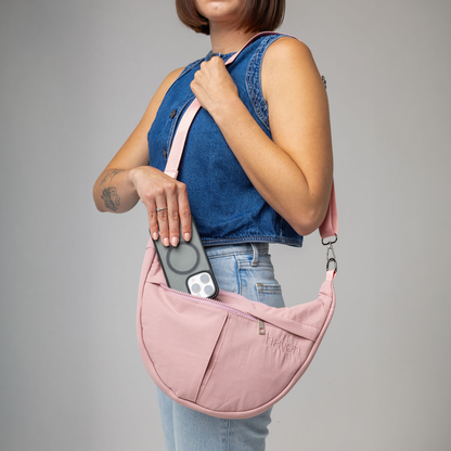 The Cross Body Bag in Petal