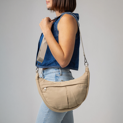 The Cross Body Bag in Sand