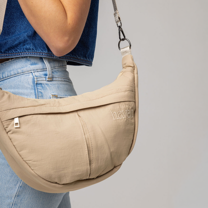 The Cross Body Bag in Sand