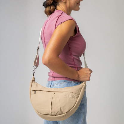 The Cross Body Bag in Sand