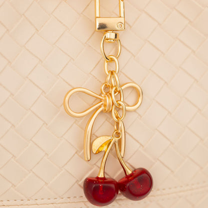 Red Cherry Bag Charm