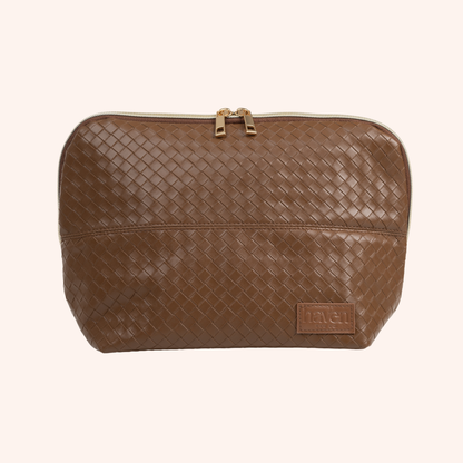 The Beauty Bag in Mocha