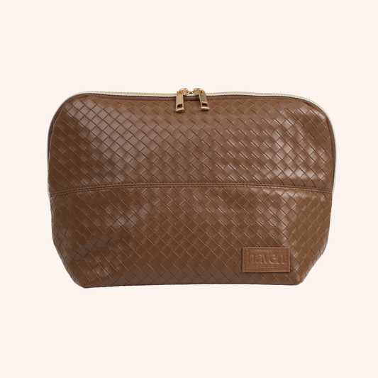 The Beauty Bag in Mocha